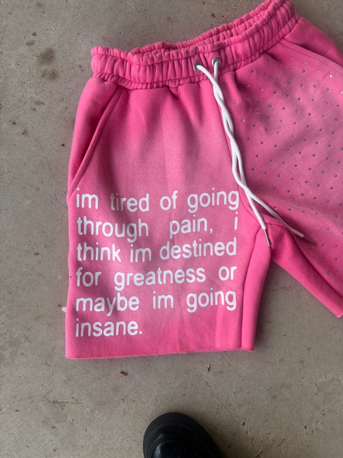 Sunfaded "Nino Beat" Shorts (Pink)