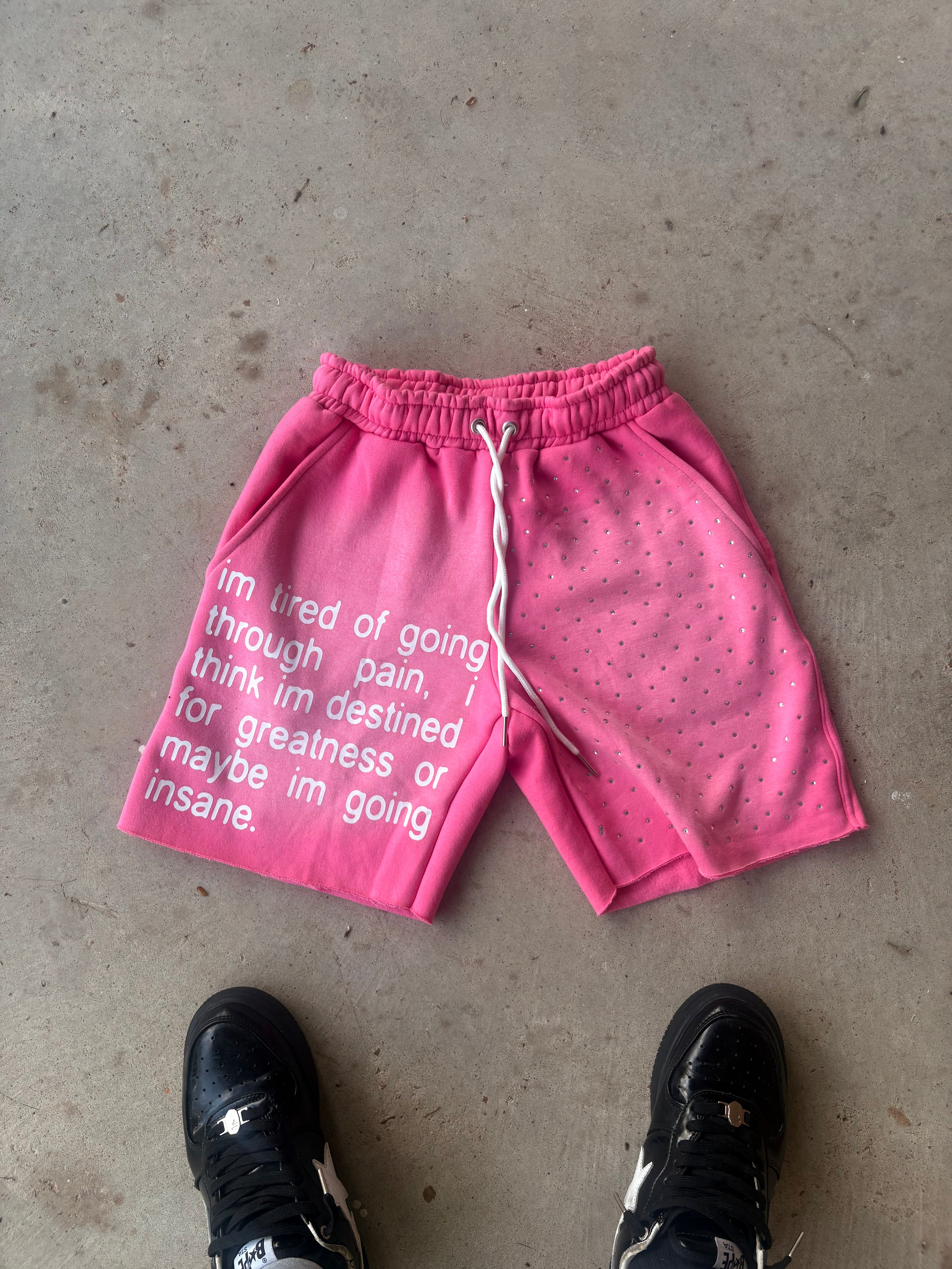 Sunfaded "Nino Beat" Shorts (Pink)